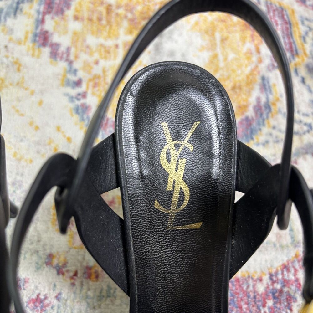 Saint Laurent Tribute Platform Sandals - Picture 7 of 13
